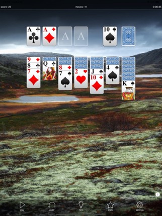 Klondike · Solitaire screenshot