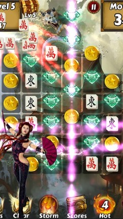 Mahjong Match Adventure World: Swipe jewels and match mahjong tiles! screenshot