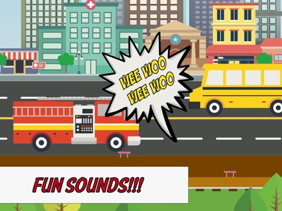 Motory City Kids Vehicles Game screenshot