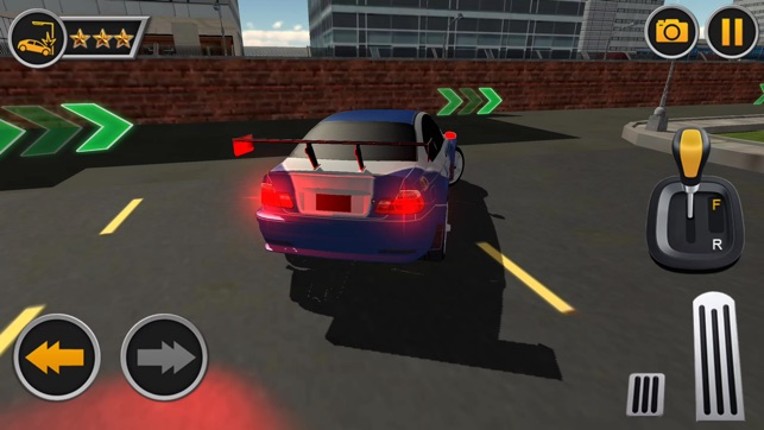 Multi Level Car Parking Crane Driving Simulator 3D screenshot