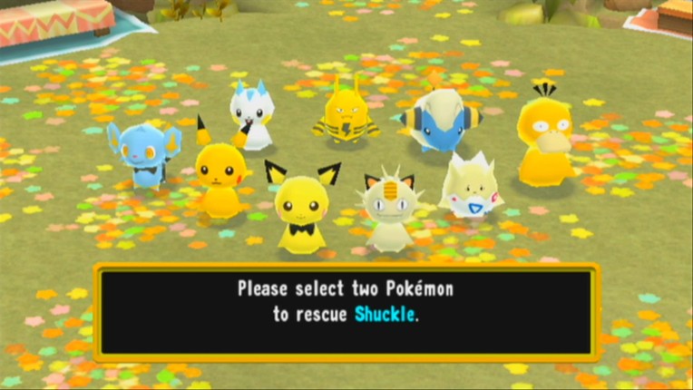 Pokémon Mystery Dungeon: Go For It! Radiant Adventure Squad screenshot