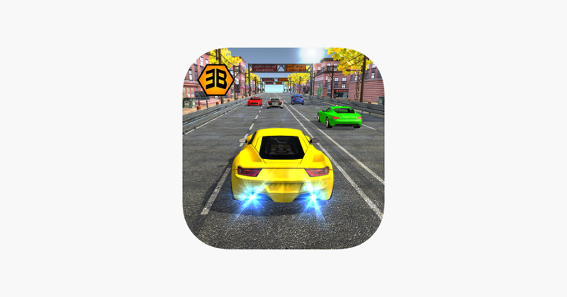 Real Racing Car on Smashy Road Game Cover