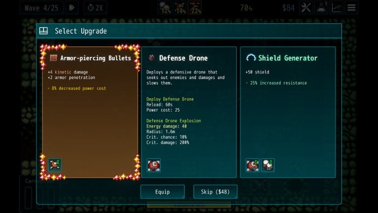 Rogue Station Defense screenshot