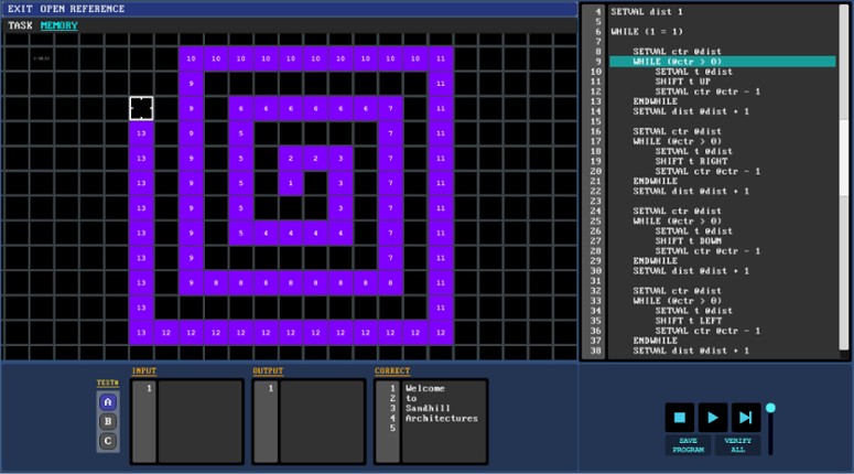 Sandhill Architectures screenshot