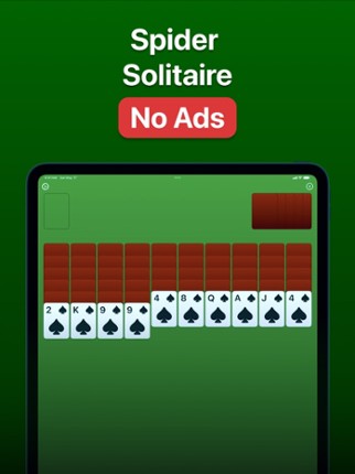 Spiderﾠ Solitaire screenshot