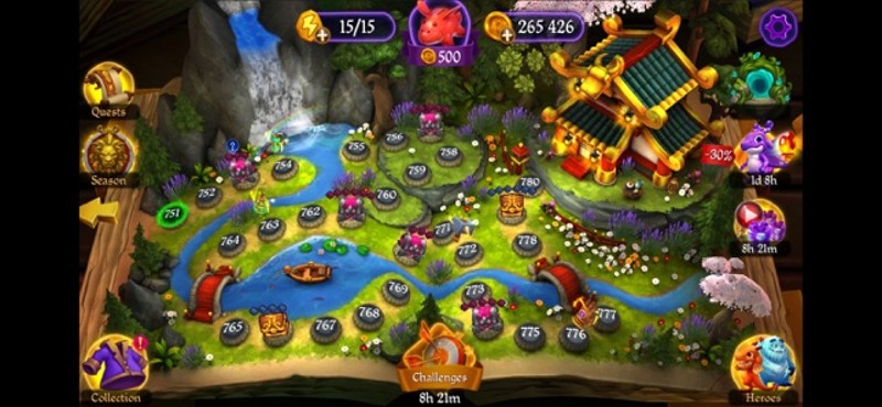 Story of Alcana: Match 3 screenshot