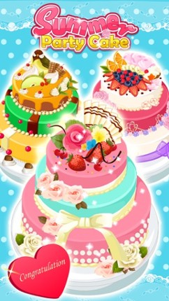 Summer Party Cake - Cooking games for free screenshot