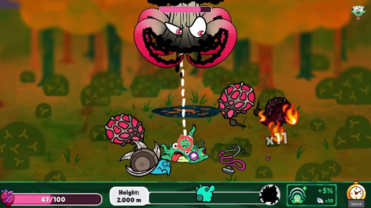 Toadled: Eating Frenzy screenshot
