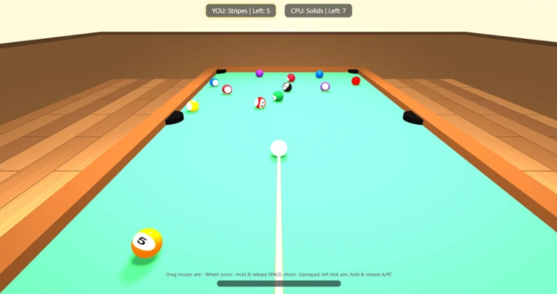 Ultimate Pool 3D Image