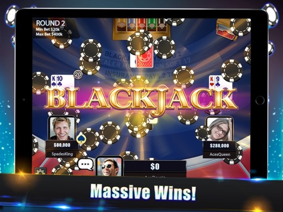 Blackjack Legends: 21 Online screenshot