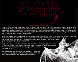 Blood & Wine Image