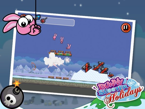 Bunny Shooter Christmas - a Free Game by the Best, Cool &amp; Fun Games Image