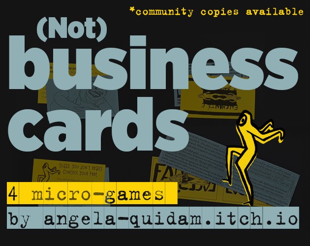 Games like (Not) Business Cards