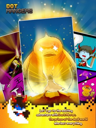 Dot Rangers Idle RPG screenshot