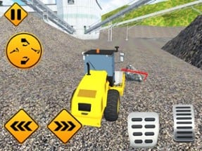 Excavator Construction City 3D Image