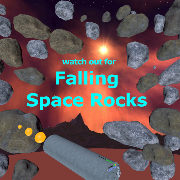 Games like Falling Space Rocks - official version