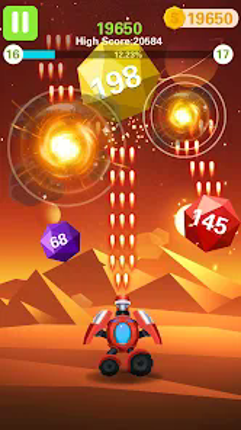 Rock Blast - Fire Ball screenshot