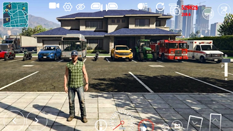Open World Vehicle Driving Sim screenshot