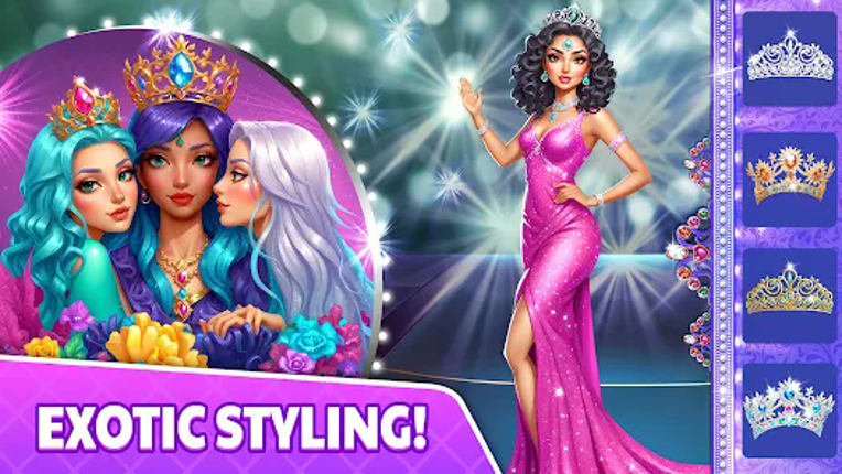 Miss World Dressup Games Image