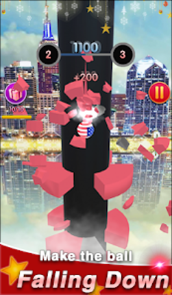 Roller Ball:Skee Bowling Game screenshot