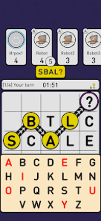 BALDA - online with friends screenshot