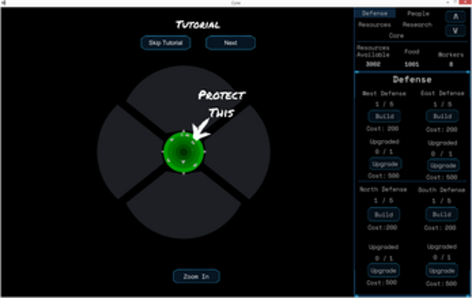 Core screenshot