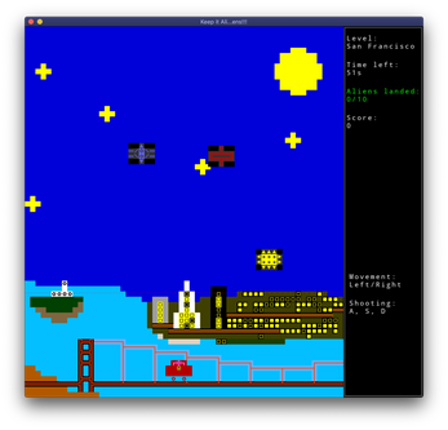 Keep it Ali...ens!!! (LD46) screenshot