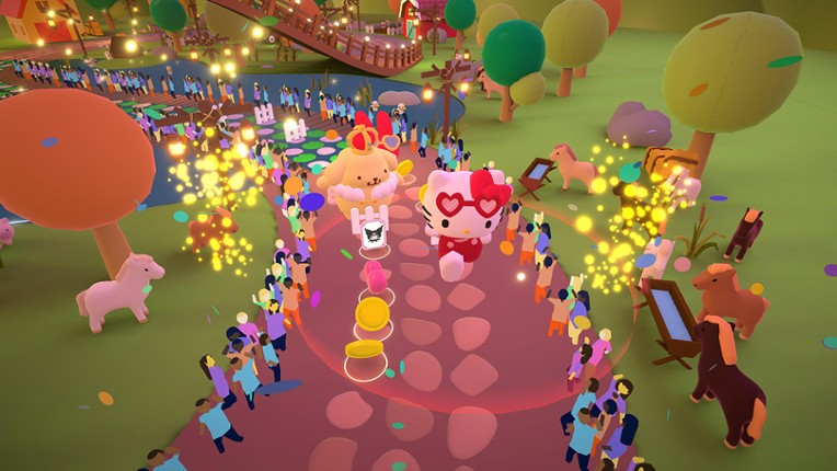 HELLO KITTY AND FRIENDS HAPPINESS PARADE screenshot
