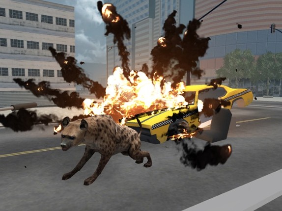 Hyena Rampage : Wild Animal Simulator 2017 screenshot
