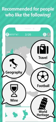 Italy Map Puzzle Image