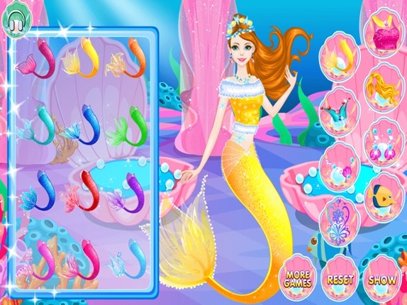 Mermaid Games, Dressing & Hair Image