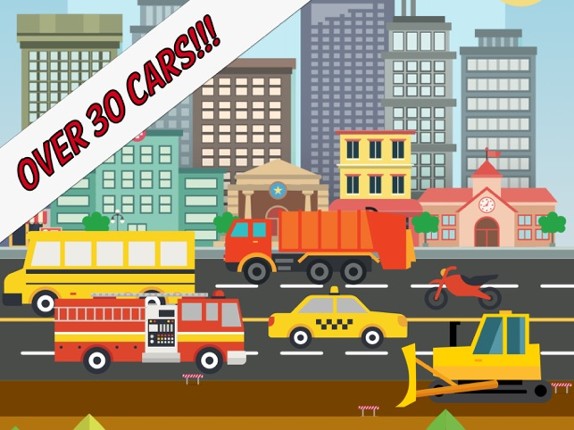 Motory City Kids Vehicles Game screenshot