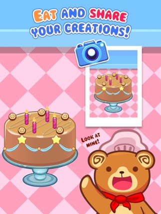 My Cake Maker - Create, Decorate and Eat Sweet Cakes screenshot