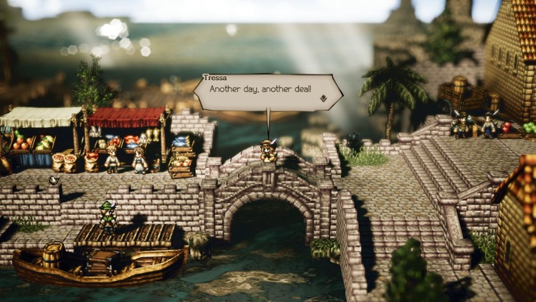 Octopath Traveler screenshot