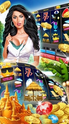 Paradise Mania™ Slots: 5-Reel Spin Ember-s Jackpot Image