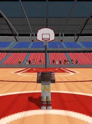 Pixel Basketball 3D screenshot