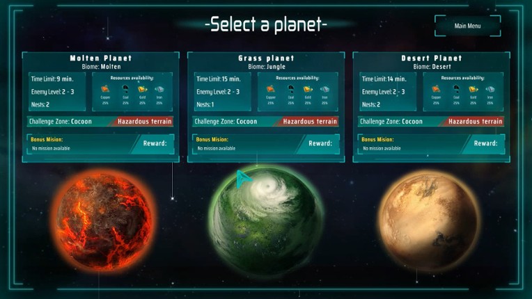 Planet Extincter screenshot