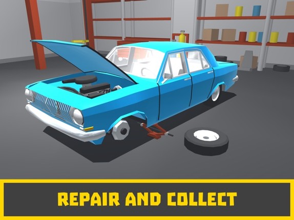 Retro Garage - Car Mechanic Image