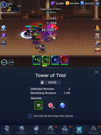 Shadow Knights : Idle RPG Image