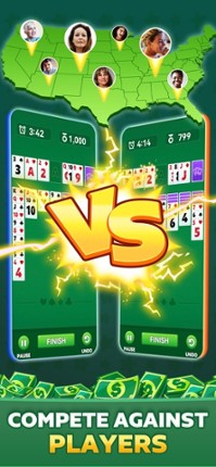 Solitaire Clash: Win Real Cash screenshot