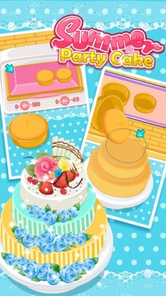Summer Party Cake - Cooking games for free screenshot