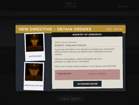 The Gateway: Border Inspection Bureau (Pre-Alpha) Image