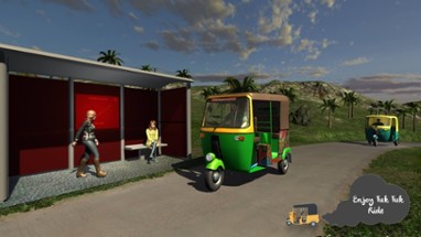 Tuk Tuk Offroad Rickshaw Drive – Hill Simulation Image