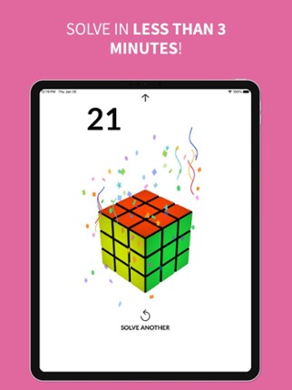 21Moves: Puzzle Cube AI Solver screenshot