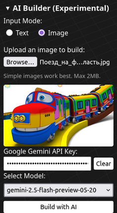 AI LEGO Builder Image