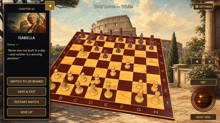 CHECKBORNE - A CHESS ADVENTURE Image
