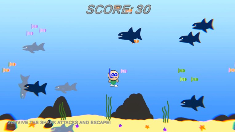 Dangerous Shark Depths screenshot