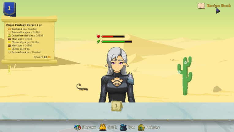 Fantasy Burger screenshot