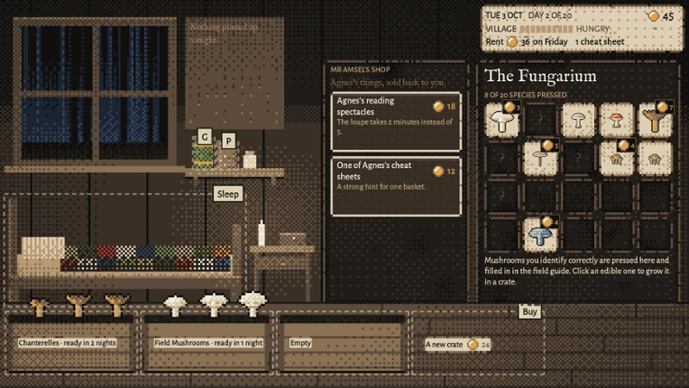 Fungarium screenshot