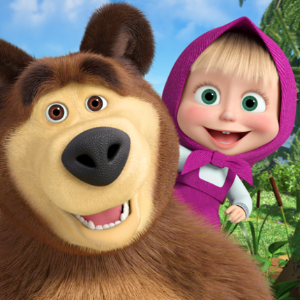 Masha and the Bear Educational Game Cover